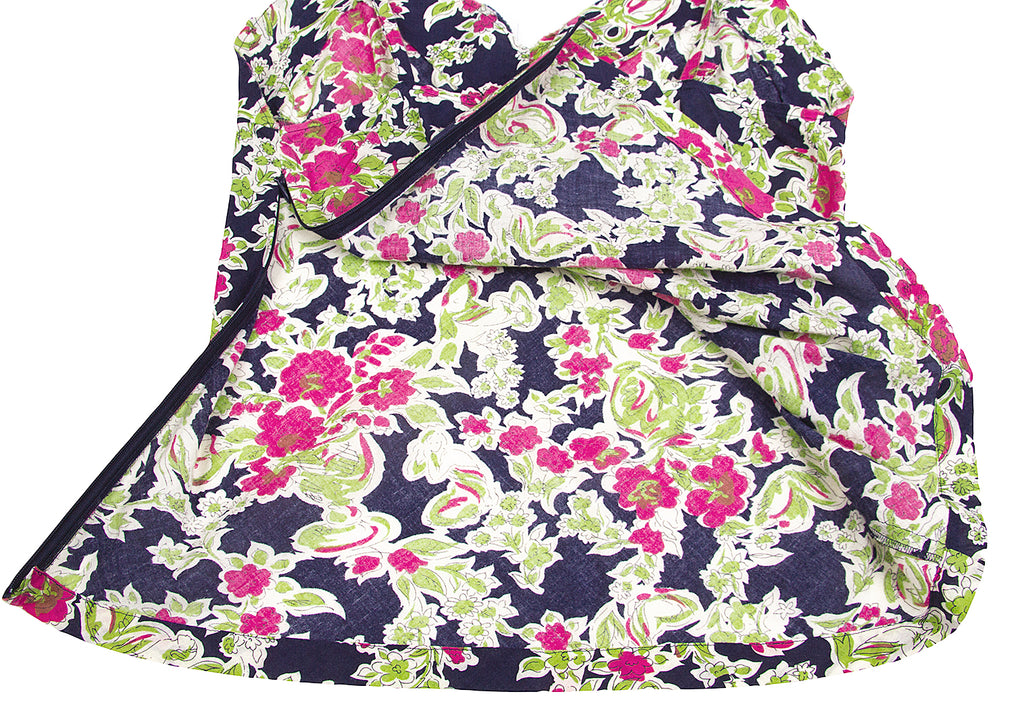 COMME des GARCONS Japan. Tricot. Multi-Color Floral Cotton Camisole