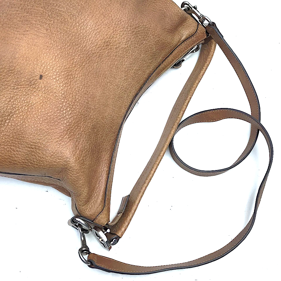 Gucci Italy. Brown Leather Shoulder Bag / Hand Bag