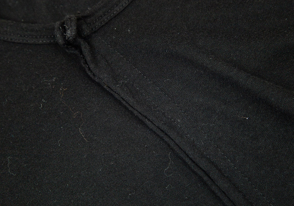 Yohji Yamamoto Japan. Y's Switched Design Black Seamed Shirt