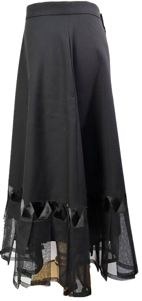 COMMEdesGARÇONS noirkeininomiya ロングスカート COMME des GARCONS Japan. noir kei ninomiya Black Skirt