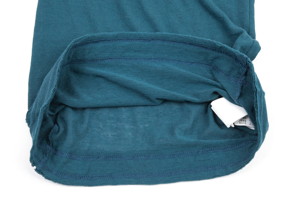 Yohji Yamamoto Japan. Y's Blue Cotton Linen Sleeveless Shirt