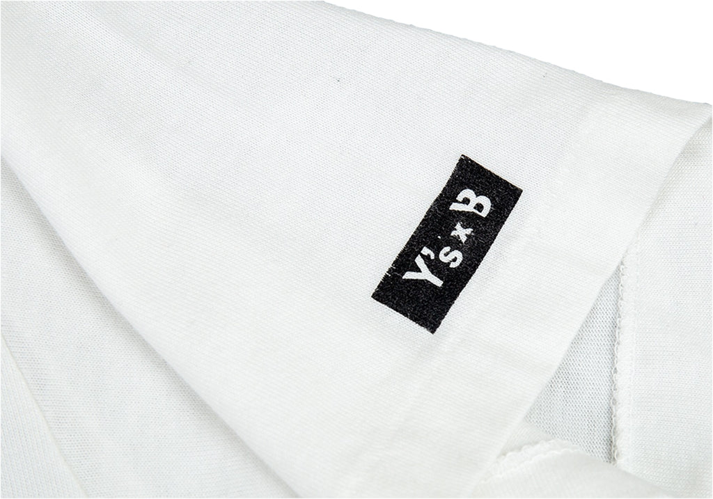 YOHJI YAMAMOTO JAPAN. Y's Printed White T Shirt