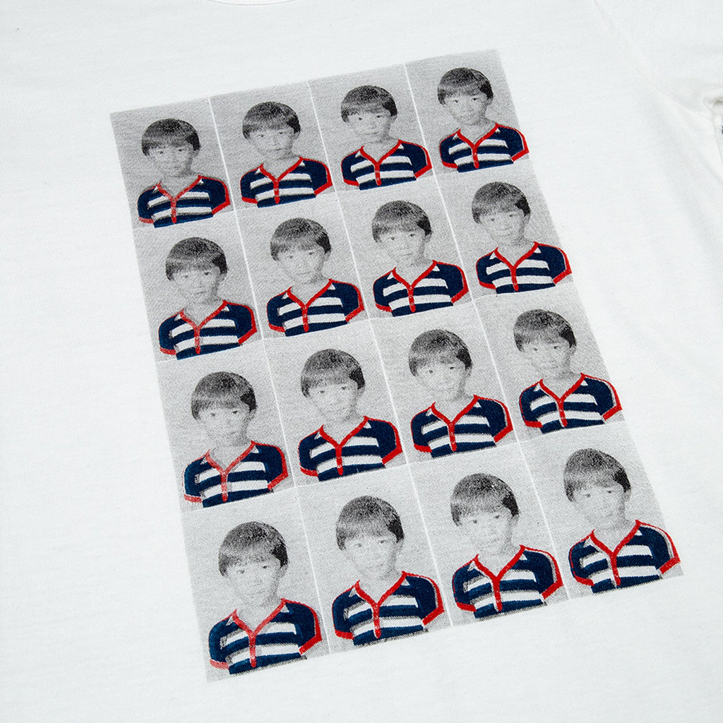 YOHJI YAMAMOTO JAPAN. Y's Printed White T Shirt