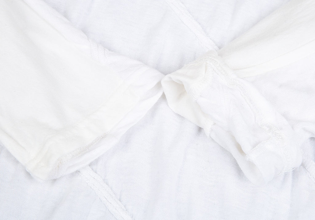 Yohji Yamamaoto Japan. Y's Rope Design White Switched Long Tunic