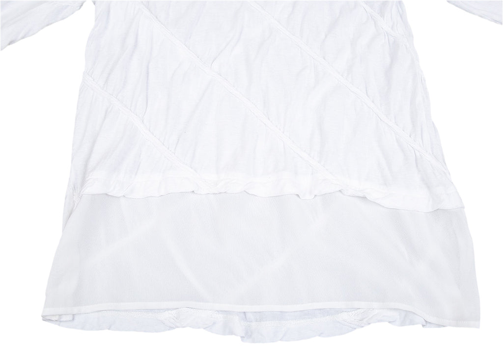 Yohji Yamamaoto Japan. Y's Rope Design White Switched Long Tunic