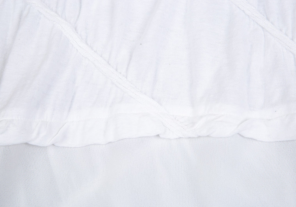 Yohji Yamamaoto Japan. Y's Rope Design White Switched Long Tunic