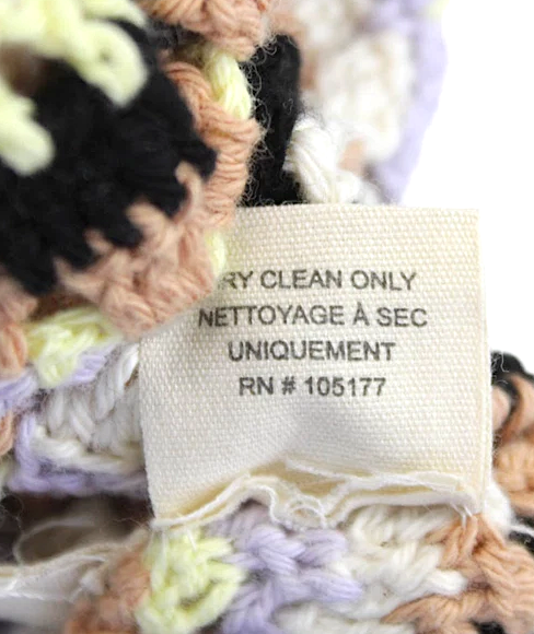 Ulla Johnson Multicolor Cotton Striped Open-Knit Crochet Tank Top