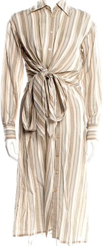 Fendi Italy. Pale Gray Pleated Boat Neck Sleeveless Cocktail Dress