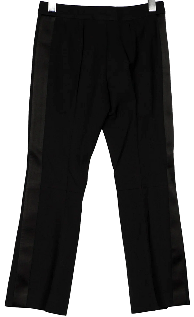 Alexander McQueen UK. Black Wide Leg Pants