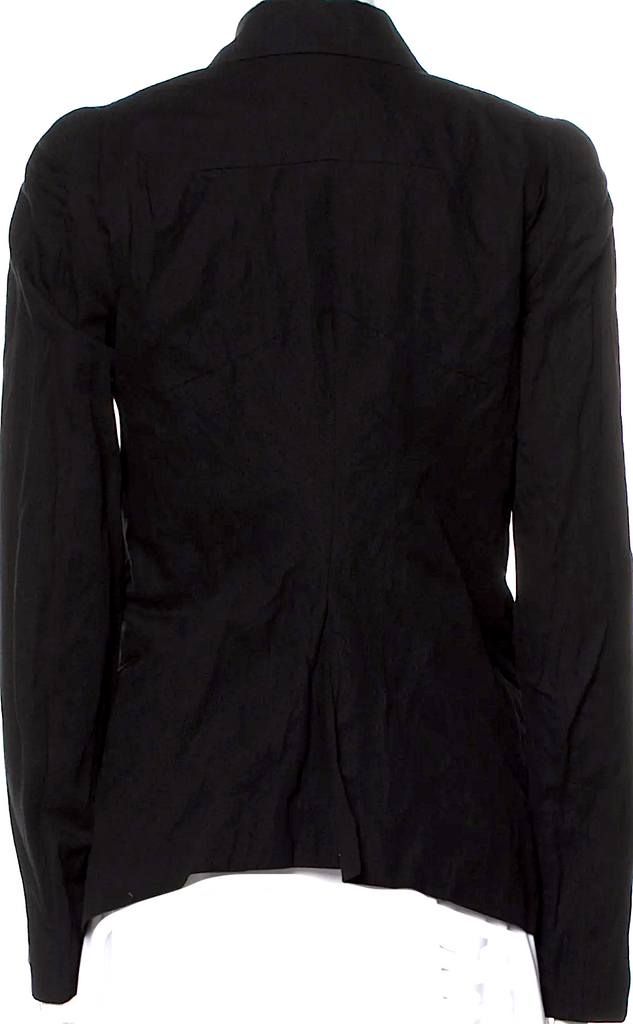 Ann Demeulemeester Belgium. Vintage 2000's Cotton/Polymaide Blend Evening Jacket