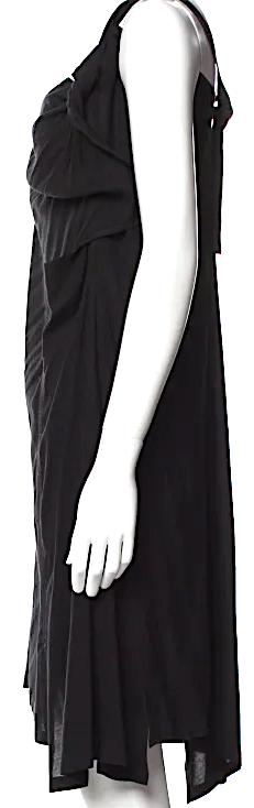 Ann Demeulemeester Belgium. Vintage 2000s Collection Knee-Length Dress
