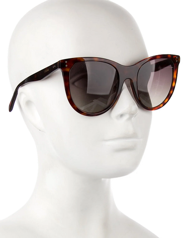Vintage French New Unworn Old Stock 1970s Acetate Oversized Butterfly Sunglasses