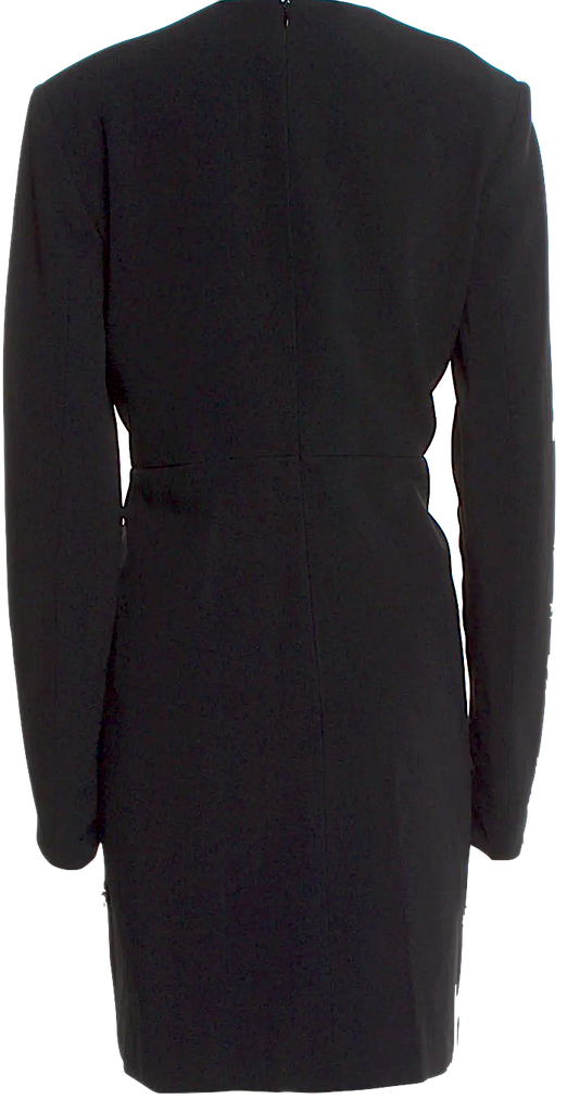 Celine Paris. Phoebe Philo Vintage Black Viscose Blend 2010's Mini Dress