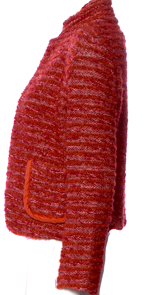 COMME des GARÇONS JAPAN. TRICOT. Vintage 2005 Collection Wool Blend Sweater Coat