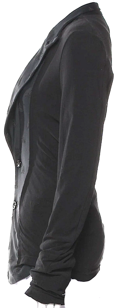 Comme des Garçons Japan. Black PolyTech Blazer