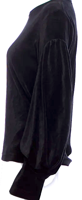 Comme des Garçons Comme des Garçons JAPAN. Black Dolman Sleeve Crew Neck Top