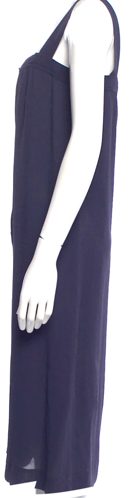 Givenchy Paris. Blue Viscose Blend Sleeveless with Square Neckline Dress