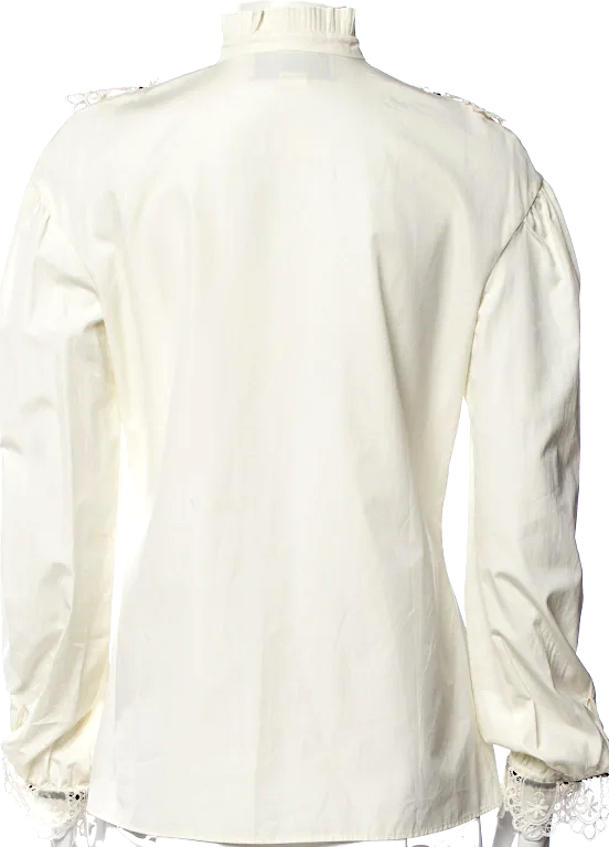 Gucci Italy. ALESSANDRO MICHELE DESIGNER 2016 Collection Long Sleeve Blouse