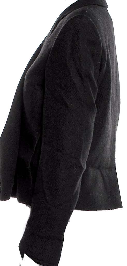 Haider Ackermann (New Tom Ford Designer) Belgium Black Cotton/Rayon Blend Jacket