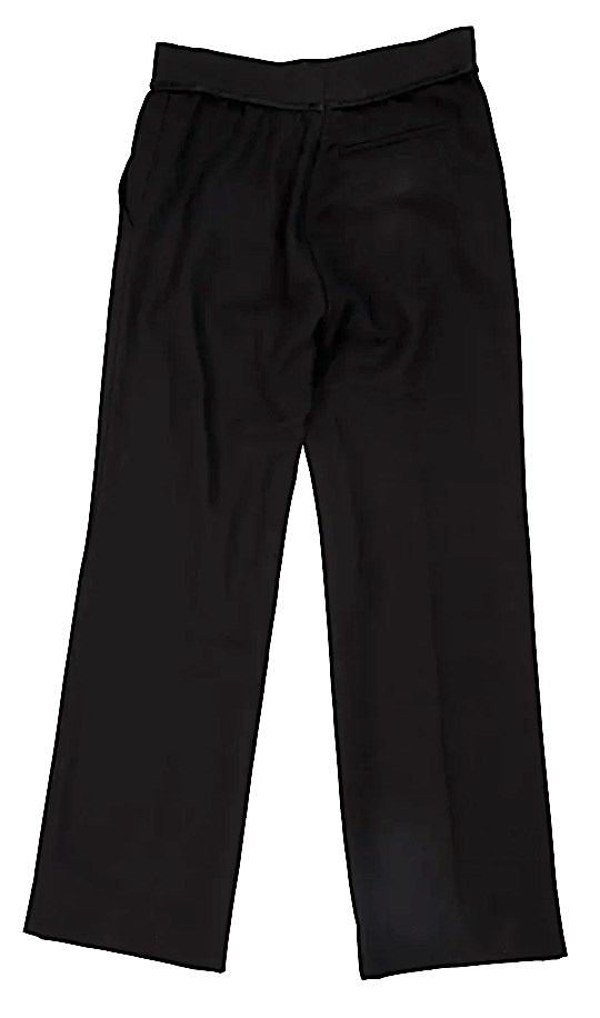 Haider Ackermann Belgium. Black Wide Leg Pants