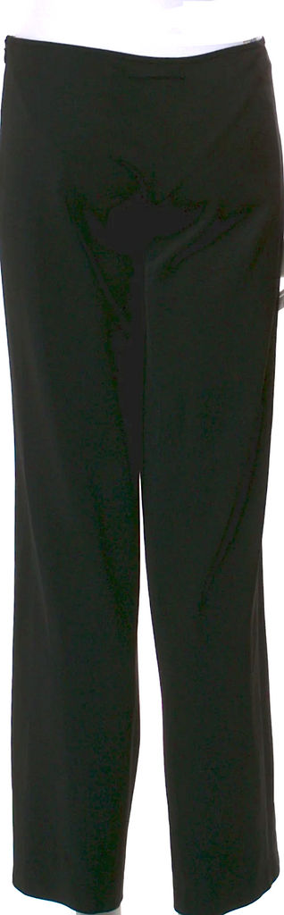 Jean Paul Gaultier Paris. Black Virgin Wool Wide Leg Pants