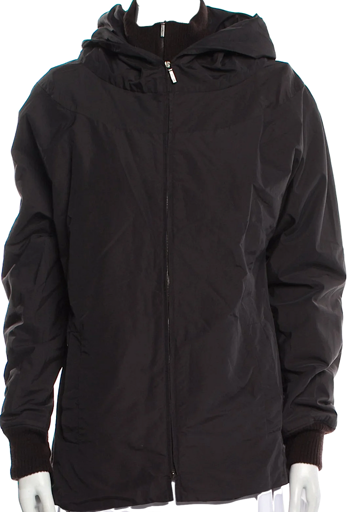 Jil Sander Vintage 2000's Collection Brown Nylon Blend Jacket