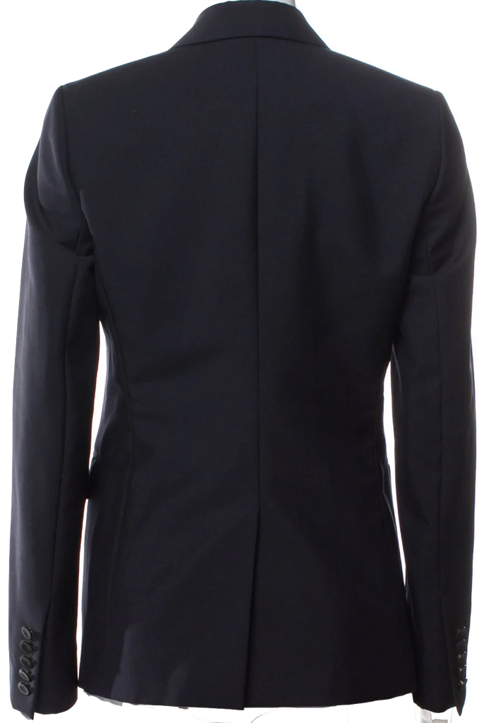 Joseph London. Nidnite Blue Mohair/Wool Blend Blazer