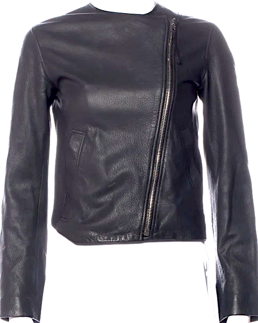Joseph LONDON. Minimalist Design Leather Biker Jacket