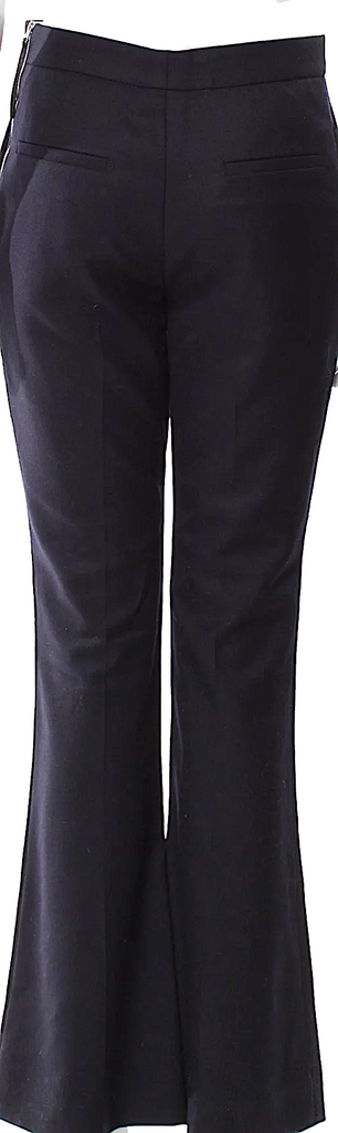 Marni Italy. Blue/Black Wool Wide Leg Pants
