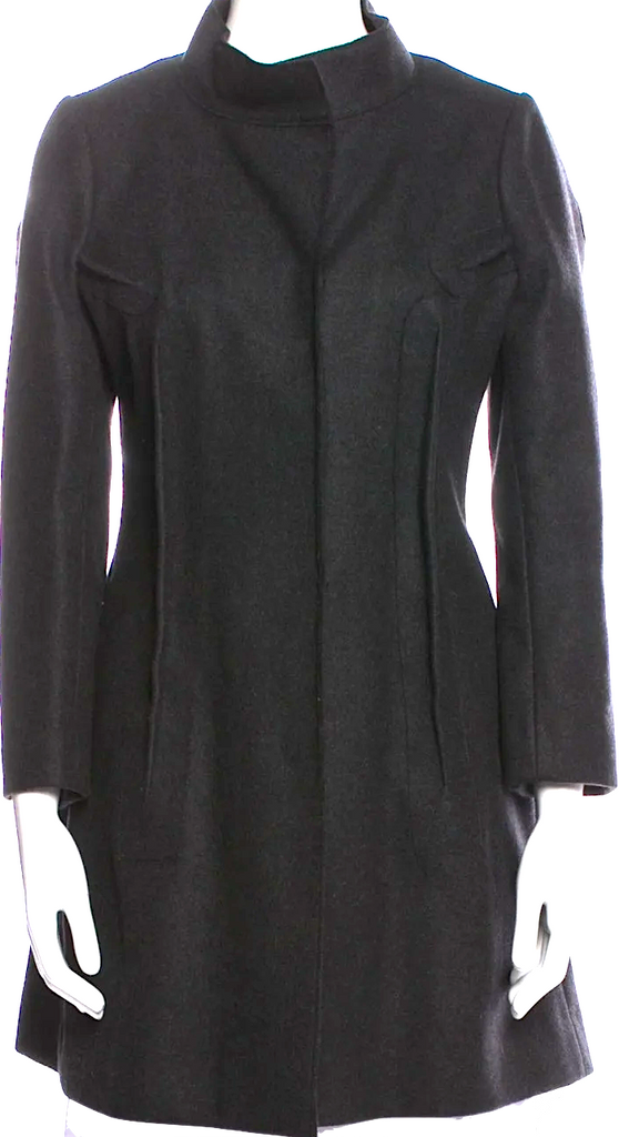 Marni Italy. Grey Virgin Wool Jacket