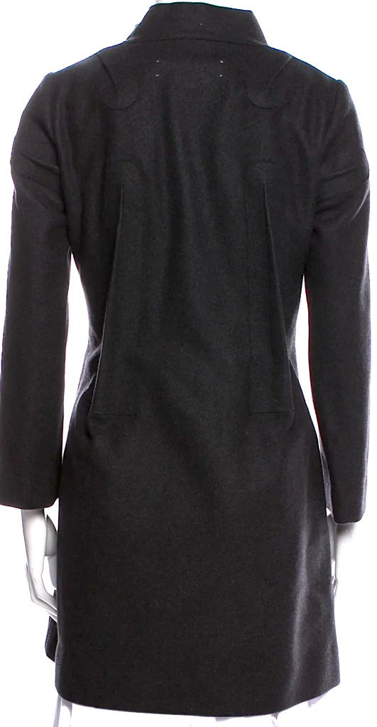 Marni Italy. Grey Virgin Wool Jacket