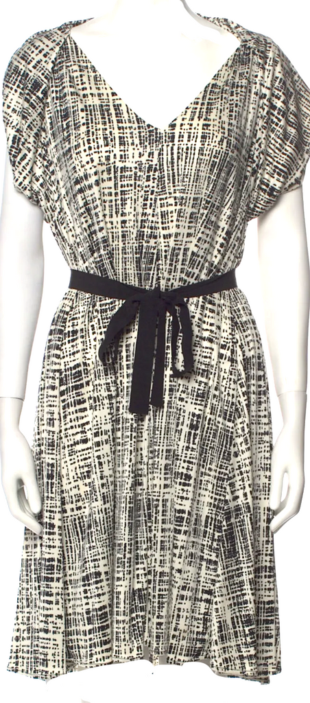 Prada Italy. 2011 Collection Silk Knee-Length Dress