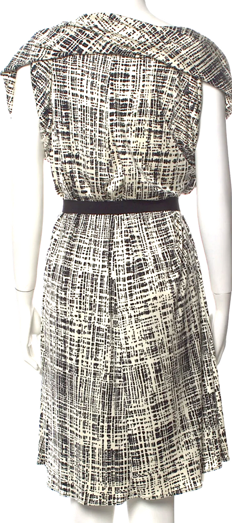 Prada Italy. 2011 Collection Silk Knee-Length Dress