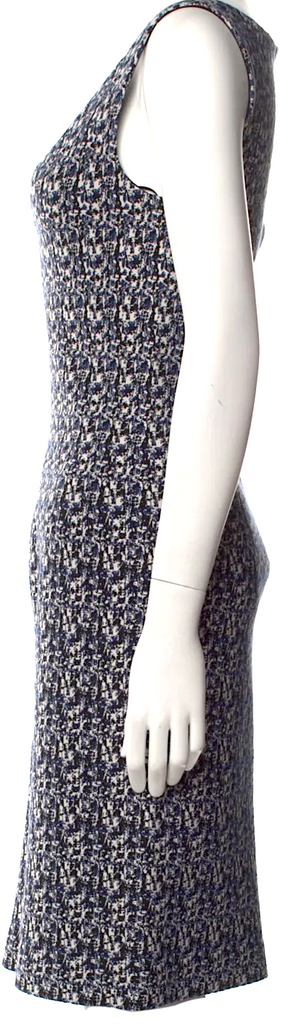 Prada Italy. 2014 Collection. Viscose/Cotton Print Knee-Length Dress