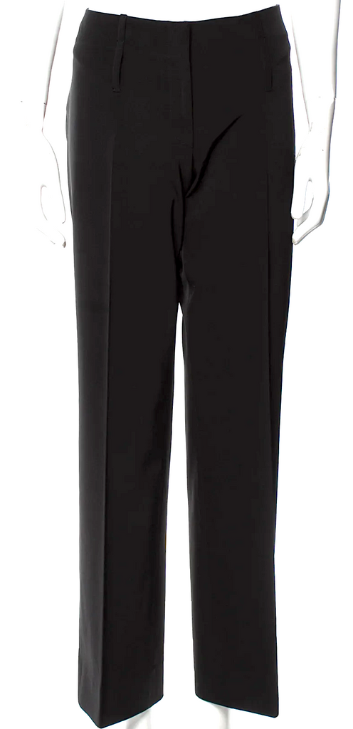 Prada Italy. Vintage Late 1990's PolyTech Wide Leg Pants