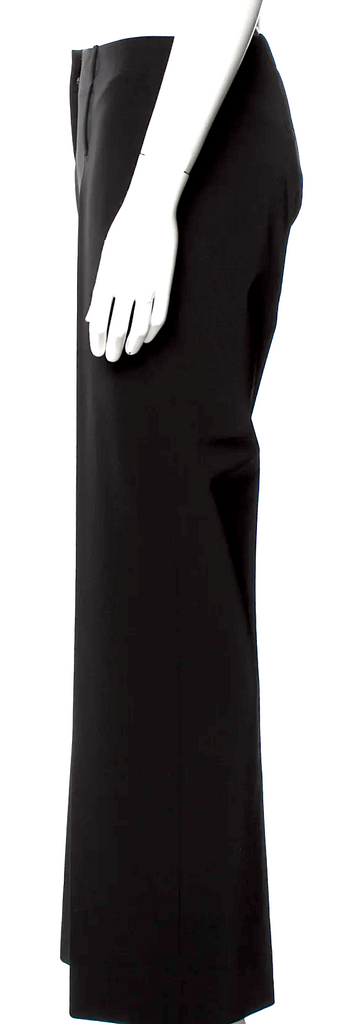 Prada Italy. Vintage Late 1990's PolyTech Wide Leg Pants