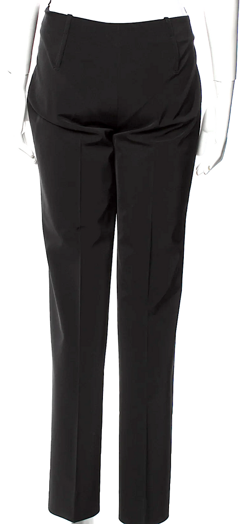 Prada Italy. Vintage Late 1990's PolyTech Wide Leg Pants