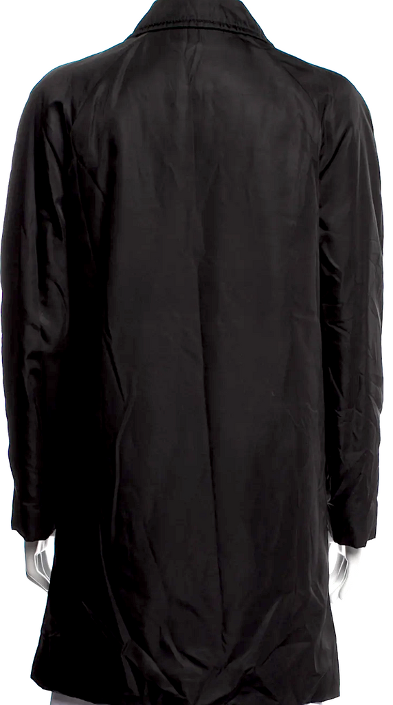 Prada Italy. Vintage 2000s Collection Black Nylon Parka
