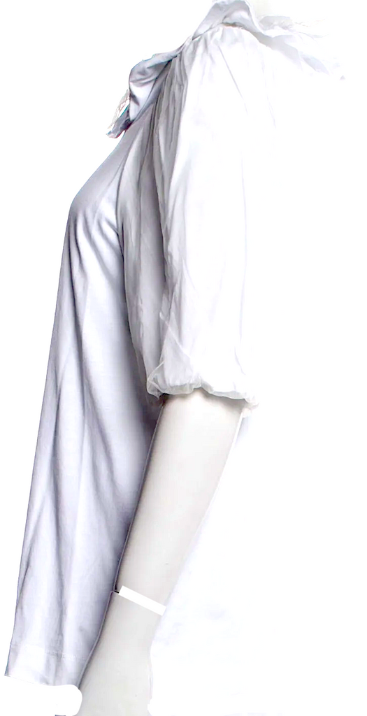 SIMONE ROCHA UK. Scoop Neck Short Sleeve Blouson