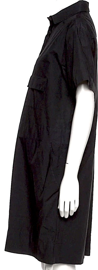 Tomas Maier (OLD BOTTEGA) Black Cotton Knee-Length Dress