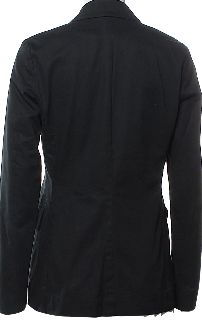 Tomas Maier (Old Bottega) Italy. Dark Grey Cotton Blend Blazer