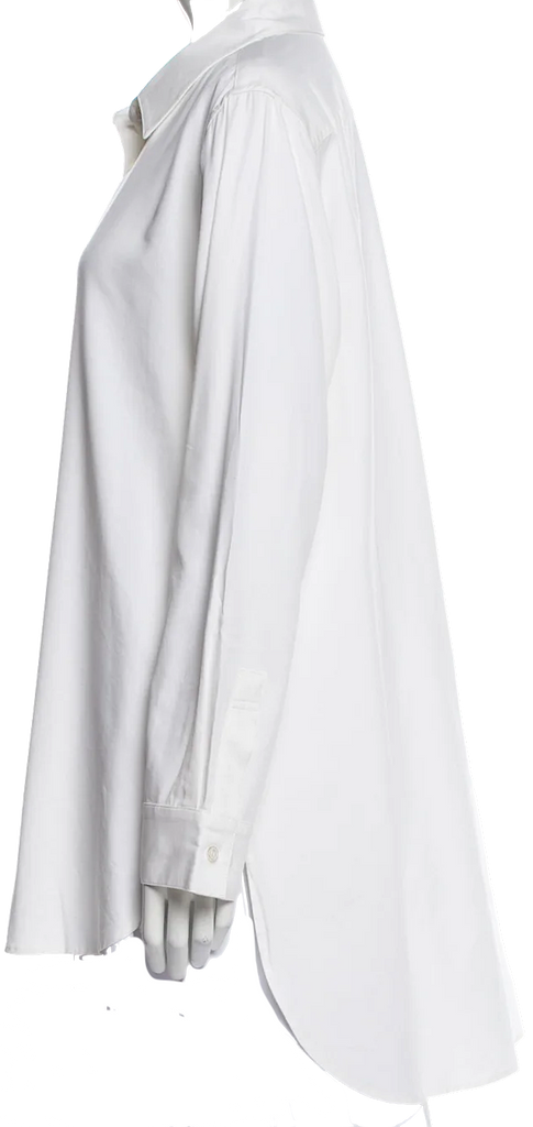 Totokaelo. Cream Color Long Sleeves Button Top/Blouse