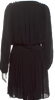 Etoile Isabel Marant Paris. Black Long Sleeve Polytech Dress
