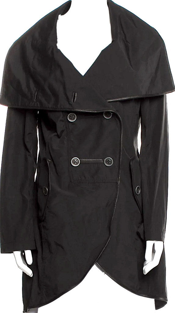 Mackage Quebec. Black Cotton/Nylon Blend Jacket