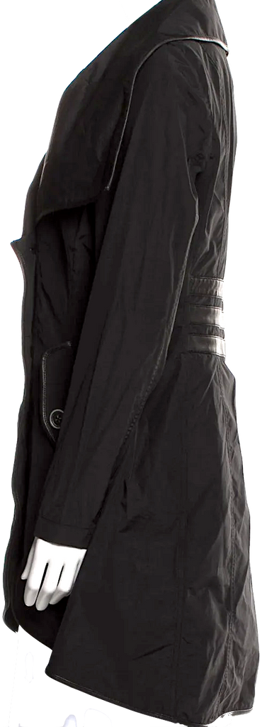 Mackage Quebec. Black Cotton/Nylon Blend Jacket