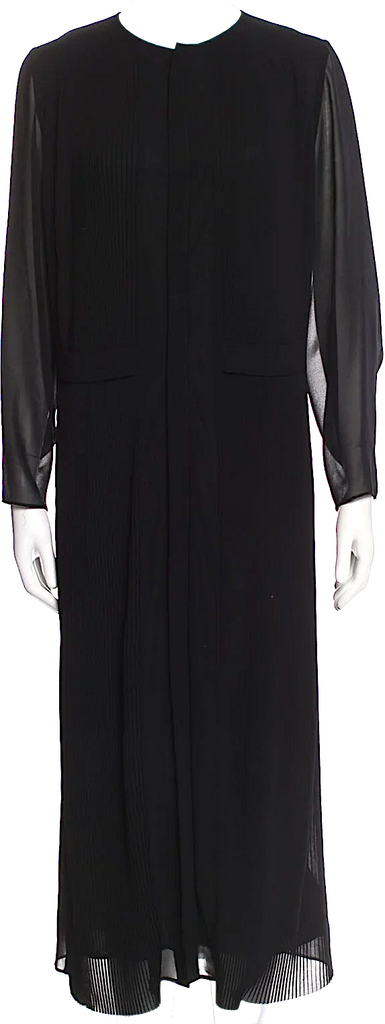 Henrik Vibskov Denmark. Black Crew Neck Long Dress