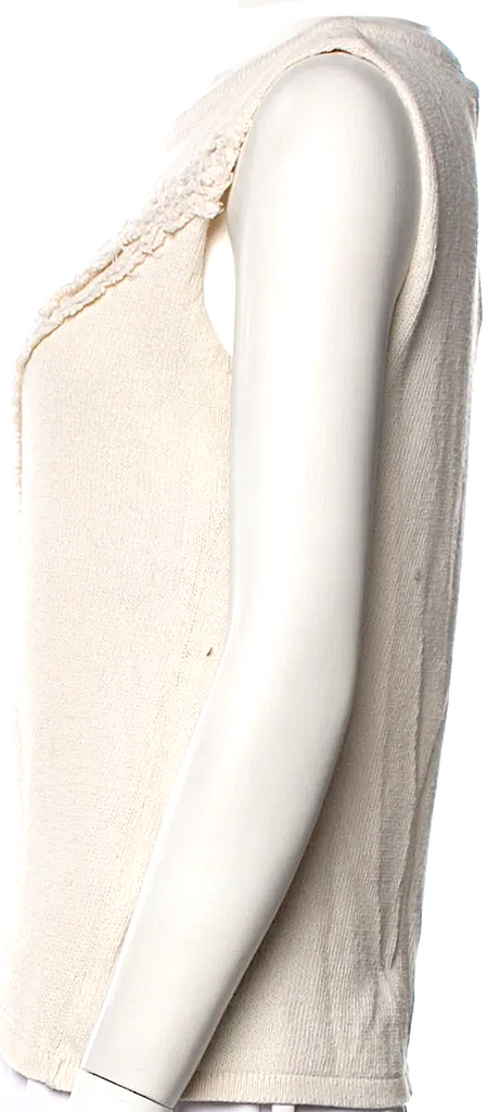 Ivan Grundahl COPENHAGEN. Neutrals Bateau Neckline Sleeveless Top