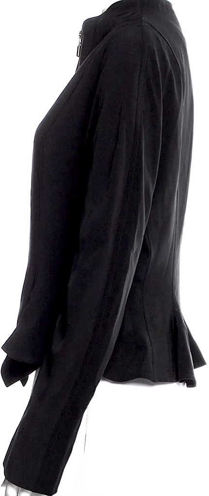 Ivan Grundahl Copenhagen. Black Viscose Blend Jacket