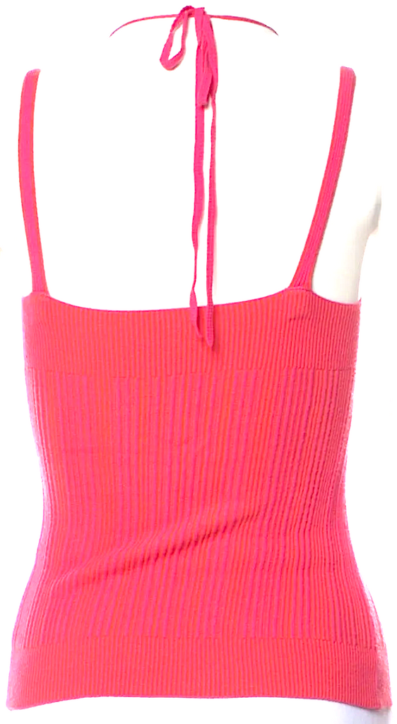 JACQUEMUS PARIS. NEW. NWT. PInk Viscose Blend Sleeveless Top