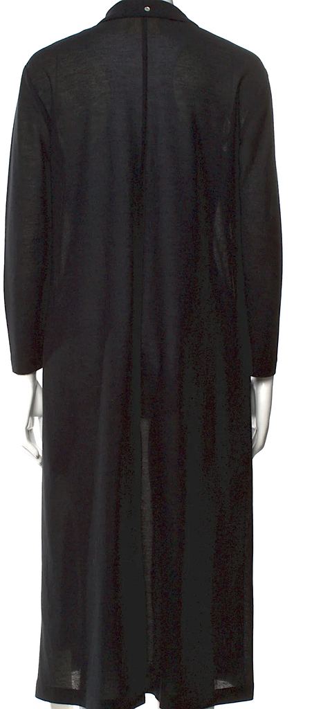 LA GARÇONNE MODERNE. Black Rayon Blend Shirt Dress